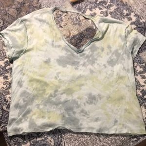 Free people oversized tie dye top size L
